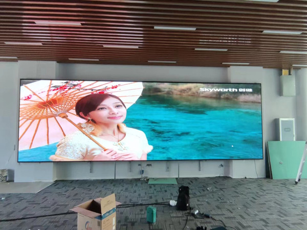 合肥市P1.53led小间距屏安装案例